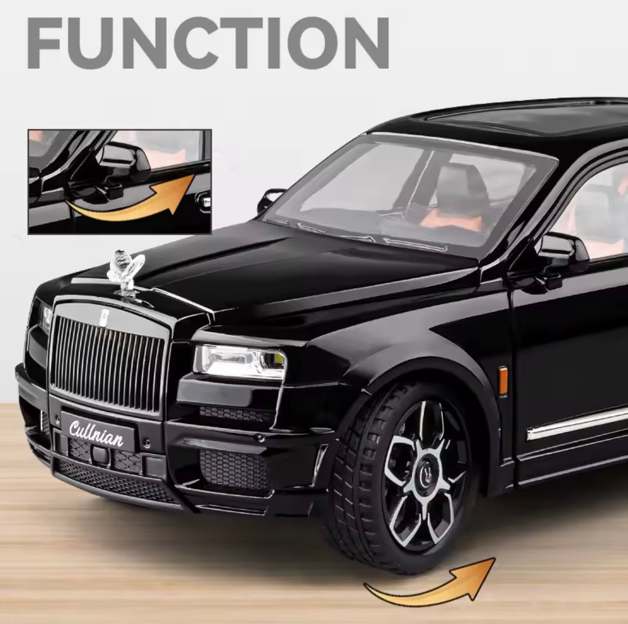 1/20 Rolls Royce SUV Cullinan Alloy Luxy Car