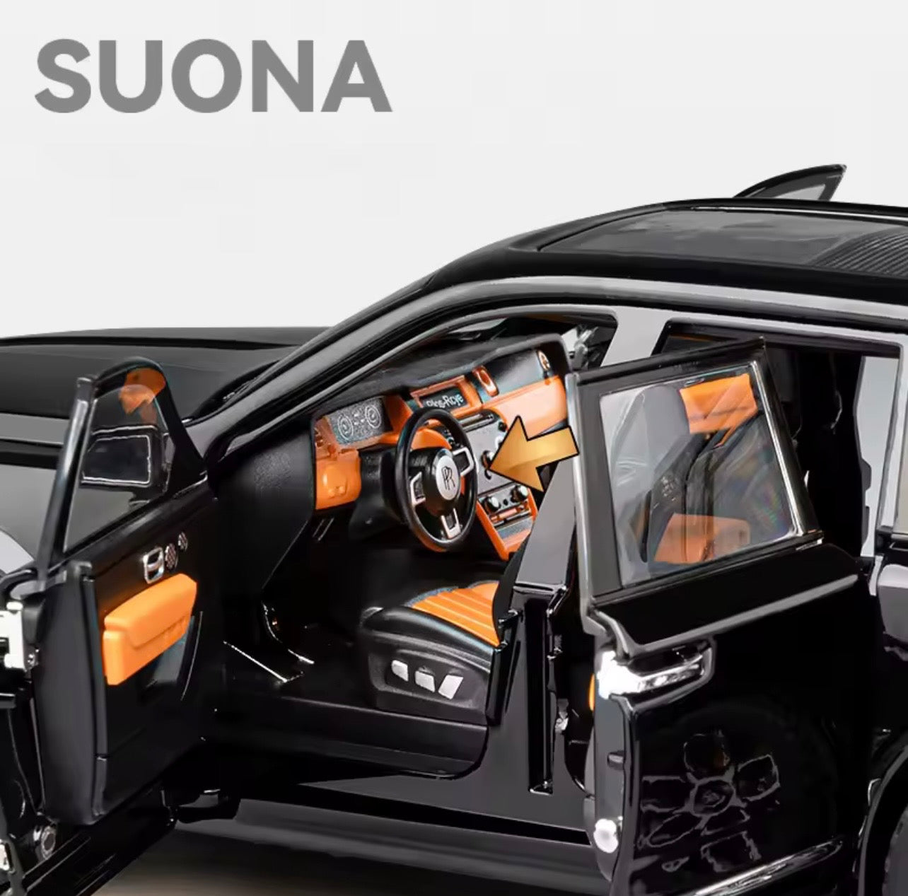 1/20 Rolls Royce SUV Cullinan Alloy Luxy Car